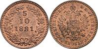Kaisertum Österreich 5/10 Kreuzer Franz Joseph I. 1848-1916 -