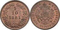 Kaisertum Österreich 5/10 Kreuzer Franz Joseph I. 1848-1916 -