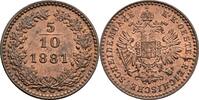 Kaisertum Österreich 5/10 Kreuzer Franz Joseph I. 1848-1916 -