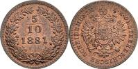 Kaisertum Österreich 5/10 Kreuzer Franz Joseph I. 1848-1916 -