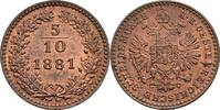 Kaisertum Österreich 5/10 Kreuzer Franz Joseph I. 1848-1916 -