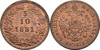 Kaisertum Österreich 5/10 Kreuzer Franz Joseph I. 1848-1916 -