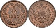 Kaisertum Österreich 5/10 Kreuzer Franz Joseph I. 1848-1916 -