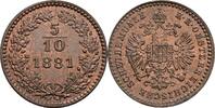 Kaisertum Österreich 5/10 Kreuzer Franz Joseph I. 1848-1916 -