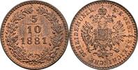Kaisertum Österreich 5/10 Kreuzer Franz Joseph I. 1848-1916 -