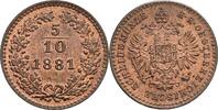 Kaisertum Österreich 5/10 Kreuzer Franz Joseph I. 1848-1916 -