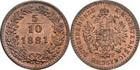 Kaisertum Österreich 5/10 Kreuzer Franz Joseph I. 1848-1916 -
