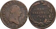 RDR, Joseph II. 1765-1790 1 Kreuzer -