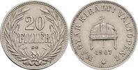 Österreich, Kaiser Franz Joseph I. 20 Filler -