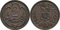 Österreich, Kaiser Franz Joseph I. 2 Heller -
