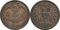 Österreich, Kaiser Franz Joseph I. 2 Heller -