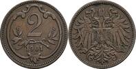 Österreich, Kaiser Franz Joseph I. 2 Heller -