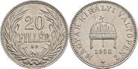 Österreich, Kaiser Franz Joseph I. 20 Filler -