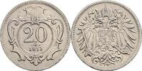 Österreich, Kaiser Franz Joseph I. 20 Heller -