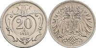 Österreich, Kaiser Franz Joseph I. 20 Heller -