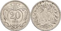 Kaisertum Österreich 20 Heller Franz Joseph I. -