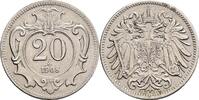 Kaisertum Österreich 20 Heller Franz Joseph I. -
