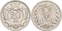 Kaisertum Österreich 20 Heller Franz Joseph I. -