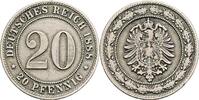 20 Pfennig 1888 F Deutsches Reich  ss