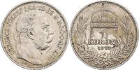 Kaisertum Österreich 1 Korona Franz Joseph I. 1848-1916 -