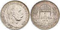 Kaisertum Österreich 1 Korona Franz Joseph I. 1848-1916 -