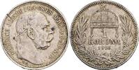 Kaisertum Österreich 1 Korona Franz Joseph I. 1848-1916 -