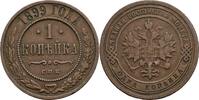 Russland Zarenreich 1 Kopejka Nikolaj II. 1894-1917 -