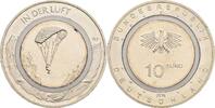 Deutschland 10 Euro In der Luft - lichtdurchlässiger Polymerring -