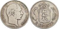 Dänemark 2 Kroner Christian IX. 1863-1906 -