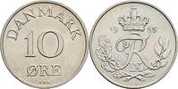 Dänemark 10 Öre Frederik IX. 1947-1972 -