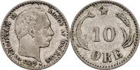 Dänemark 10 Öre Christian IX. 1863-1906 -