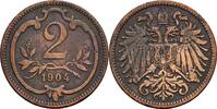 Österreich, Kaiser Franz Joseph I. 2 Heller -