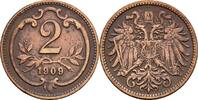 Österreich, Kaiser Franz Joseph I. 2 Heller -
