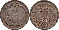 Österreich, Kaiser Franz Joseph I. 2 Heller -