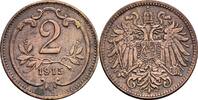 Österreich, Kaiser Franz Joseph I. 2 Heller -