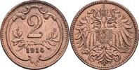 Österreich, Kaiser Franz Joseph I. 2 Heller -