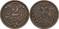 Österreich, Kaiser Franz Joseph I. 2 Heller -