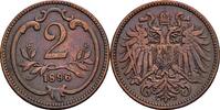 Österreich, Kaiser Franz Joseph I. 2 Heller -