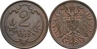 Österreich, Kaiser Franz Joseph I. 2 Heller -