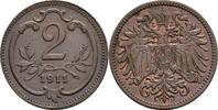 Österreich, Kaiser Franz Joseph I. 2 Heller -