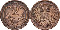 Österreich, Kaiser Franz Joseph I. 2 Heller -