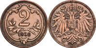Österreich, Kaiser Franz Joseph I. 2 Heller -