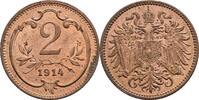 Österreich, Kaiser Franz Joseph I. 2 Heller -