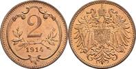 Österreich, Kaiser Franz Joseph I. 2 Heller -