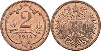 Österreich, Kaiser Franz Joseph I. 2 Heller -
