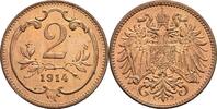 Österreich, Kaiser Franz Joseph I. 2 Heller -