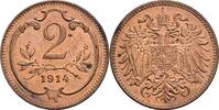 Österreich, Kaiser Franz Joseph I. 2 Heller -