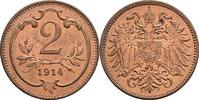 Österreich, Kaiser Franz Joseph I. 2 Heller -