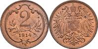Österreich, Kaiser Franz Joseph I. 2 Heller -