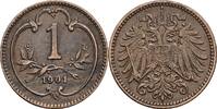 Kaisertum Österreich 1 Heller Franz Joseph I. 1848-1916 -
